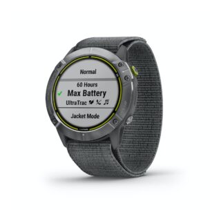 Текстилна каишка за Garmin 22 mm сива