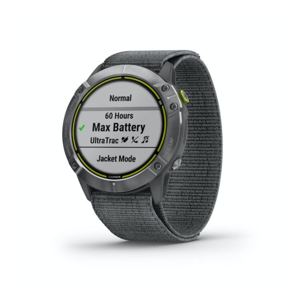 Текстилна каишка за Garmin 22 mm сива