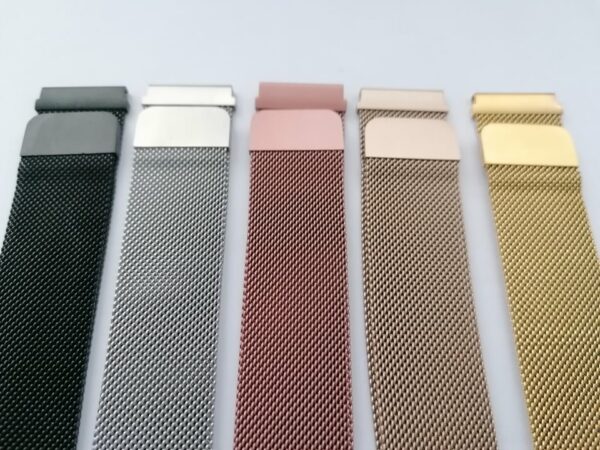 Метална каишка за Samsung /Huawei watch 22 мм  черна - Image 4