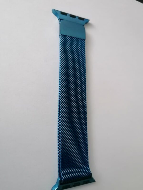 Метална каишка за Apple Watch синя - Image 2