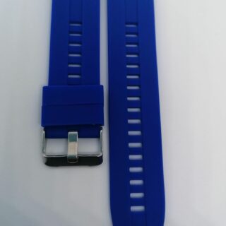 Силиконова каишка за Samsung / Huawei Watch 22 mm синя