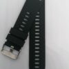 Силиконова каишка за Garmin, Samsung, Huawei watch 20 mm – черна - Image 3