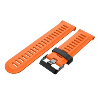 Силиконова каишка за Garmin Fenix 26 mm оранжева