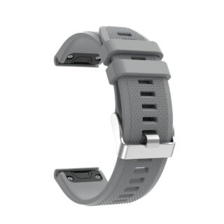 Силиконова каишка за Garmin Fenix 22 mm Quick Fit сива