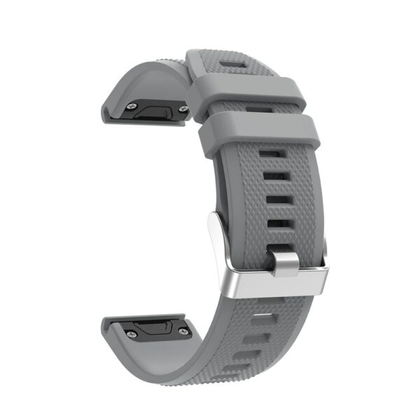 Силиконова каишка за Garmin Fenix 22 mm Quick Fit сива