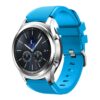 Силиконова каишка за Samsung / Huawei watch 22 мм светло синя