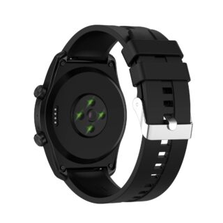 Силиконова каишка за Samsung /Huawei Watch 22 mm черна