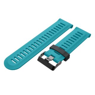 Силиконова каишка за Garmin Fenix 26 mm светло синя