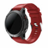 Силиконова каишка за Garmin Fenix 22 mm Quick Fit червена