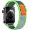 Текстилна каишка за Apple Watch Ultra/ SE series 8 7 6 5 4 3 2 зелена