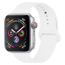 Силиконова каишка за Apple Watch бяла