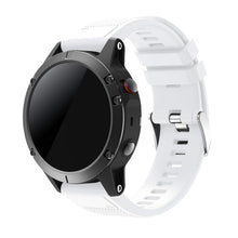 Силиконова каишка за Garmin Fenix 22 mm Quick Fit бяла