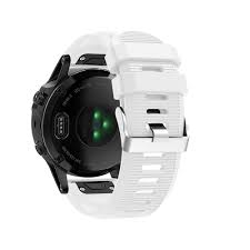Силиконова каишка за Garmin Fenix 26 mm Quick Fit бяла