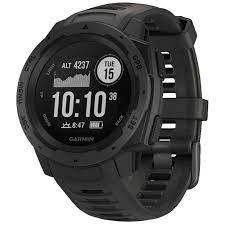 Силиконова каишка за Garmin Instinct черна