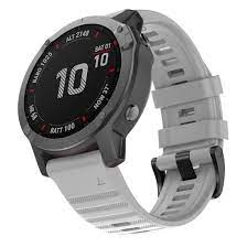 Силиконова каишка за Garmin Fenix  20 mm сива