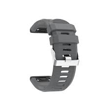 Силиконова каишка за Garmin Fenix 26 mm Quick Fit сива