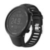 Силиконова каишка за Suunto Ambit черна- сива