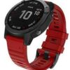 Силиконова каишка за Garmin Fenix 26 mm Quick Fit червена NEW
