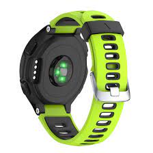 Силиконова каишка за Garmin Forerunner зелена