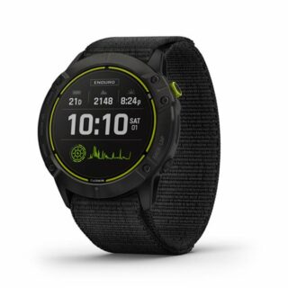 Текстилна каишка за Garmin 20 mm черна