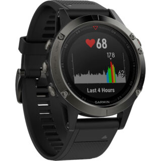 Силиконова каишка за Garmin Fenix 22 mm Quick Fit черна