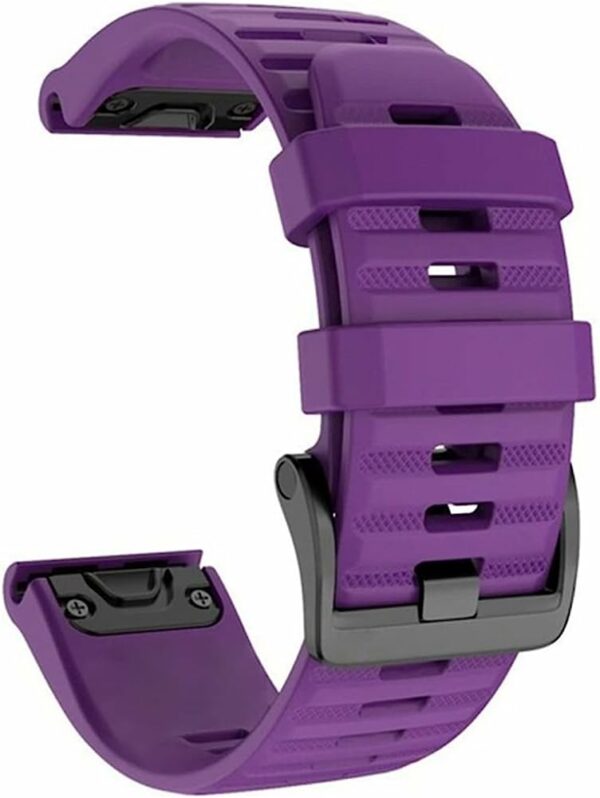 Силиконова каишка за Garmin Fenix 26 mm Quick Fit лилава NEW