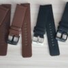 Кожена каишка за Samsung / Huawei watch 22 мм кафява-черно - Image 4