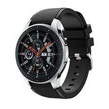 Силиконова каишка за Samsung / Huawei watch 22 мм черна
