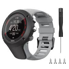 Силиконова каишка за Suunto Ambit сива