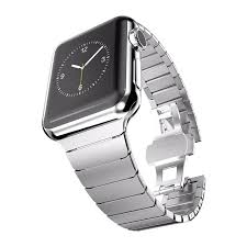 Стоманена каишка за Apple Watch сива