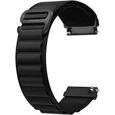 Найлонова каишка Alpine Loop за Huawei/ Samsung 22 mm черна
