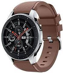 Силиконова каишка за Samsung / Huawei watch22 мм кафява