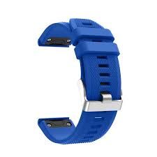 Силиконова каишка за Garmin Fenix 22 mm Quick Fit синя