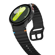 Силиконова каишка за Samsung Galaxy watch 7 40mm / 44 mm черна
