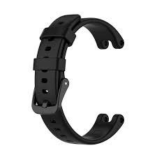 Силиконова каишка за Garmin Lily Smart Watch - черна