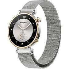 Метална каишка 18 мм сива / silver/ магнитно закопчаване