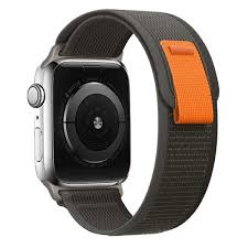 Текстилна каишка за Apple Watch Ultra/ SE series 8 7 6 5 4 3 2  Черна