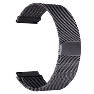 Метална каишка за Samsung /Huawei watch 22 мм  черна