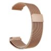 Метална каишка 20 мм светло розова / rose gold/
