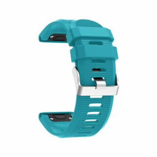 Силиконова каишка за Garmin Fenix 26 mm Quick Fit светло синя