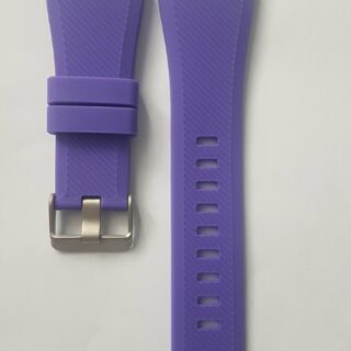 Силиконова каишка за Samsung / Huawei watch 22 мм лилава