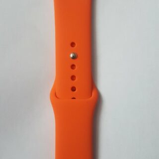 Силиконова каишка за Apple Watch оранжева