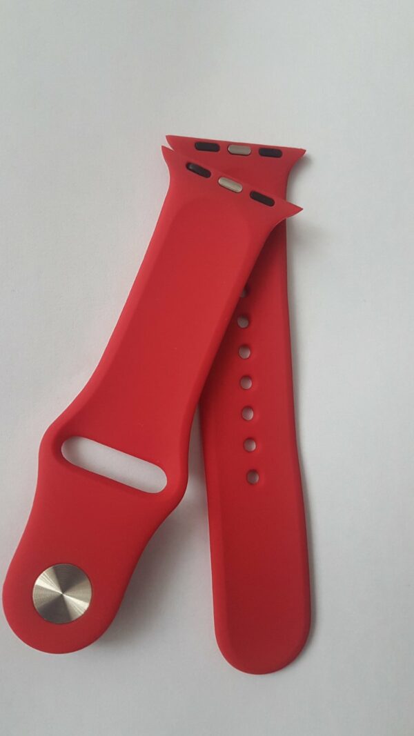 Силиконова каишка за Apple Watch  бордо - Image 3