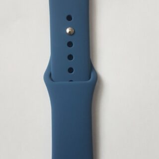 Силиконова каишка за Apple Watch синя