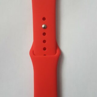 Силиконова каишка за Apple Watch червена