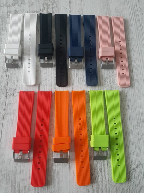 Силиконова каишка за Samsung 20 mm розова - Image 4