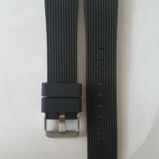 Силиконова каишка за Samsung 20 mm черна
