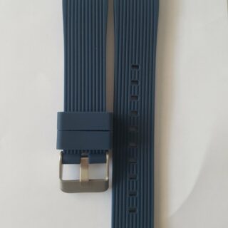 Силиконова каишка за Samsung 20 mm тъмно синя