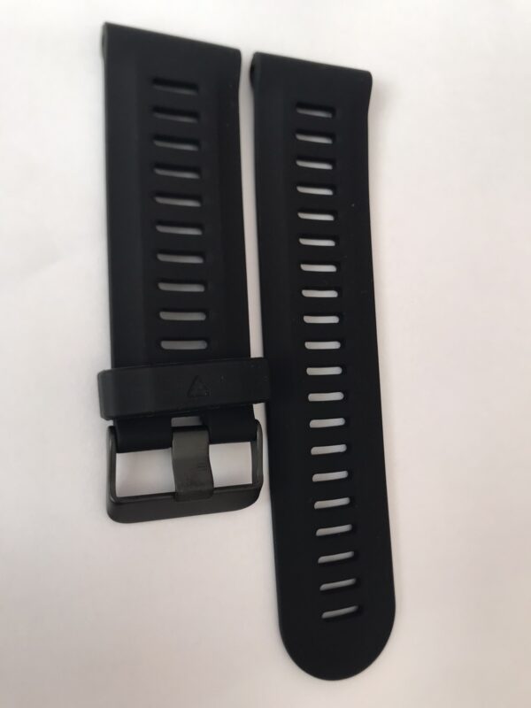 Силиконова каишка за Garmin Fenix 26 mm черна - Image 3