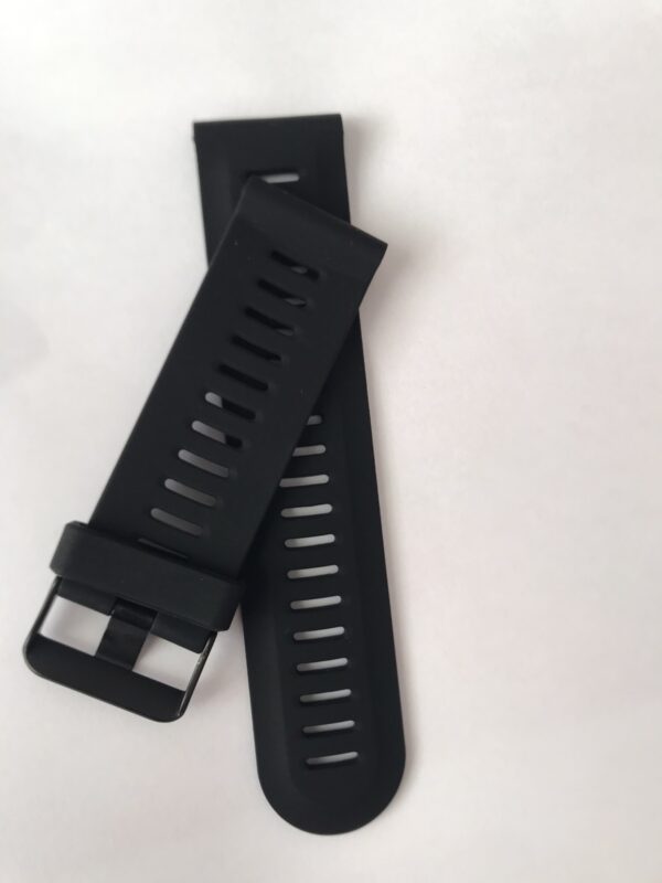 Силиконова каишка за Garmin Fenix 26 mm черна - Image 4